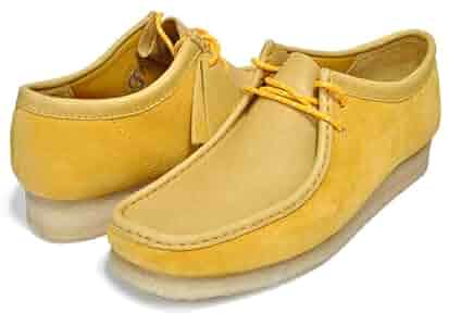 CLARKS クラークス ワラビー スエード イエロー サイズUK7 clarks-26154742-1.jpg